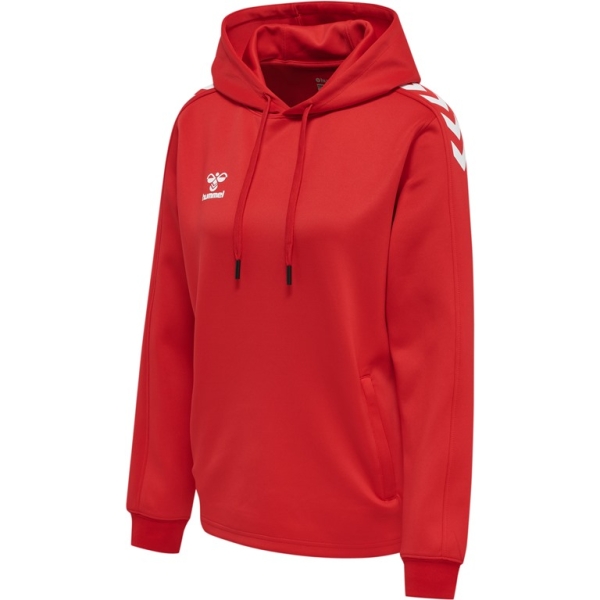 Damen Hoodie Hummel Core XK Poly Sweat - Rot